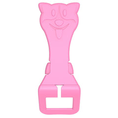 MORLIKE LIVING unbuckle release assistant pink close-up showing easier button press for small hands