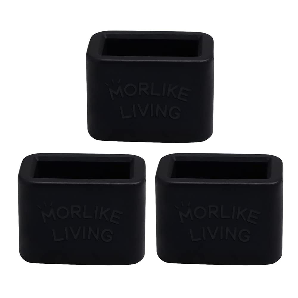 MORLIKE LIVING silicone buckle holder booster on a buckle receiver improves accessibility and speed.
