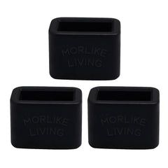 MORLIKE LIVING silicone buckle holder booster on a buckle receiver improves accessibility and speed.