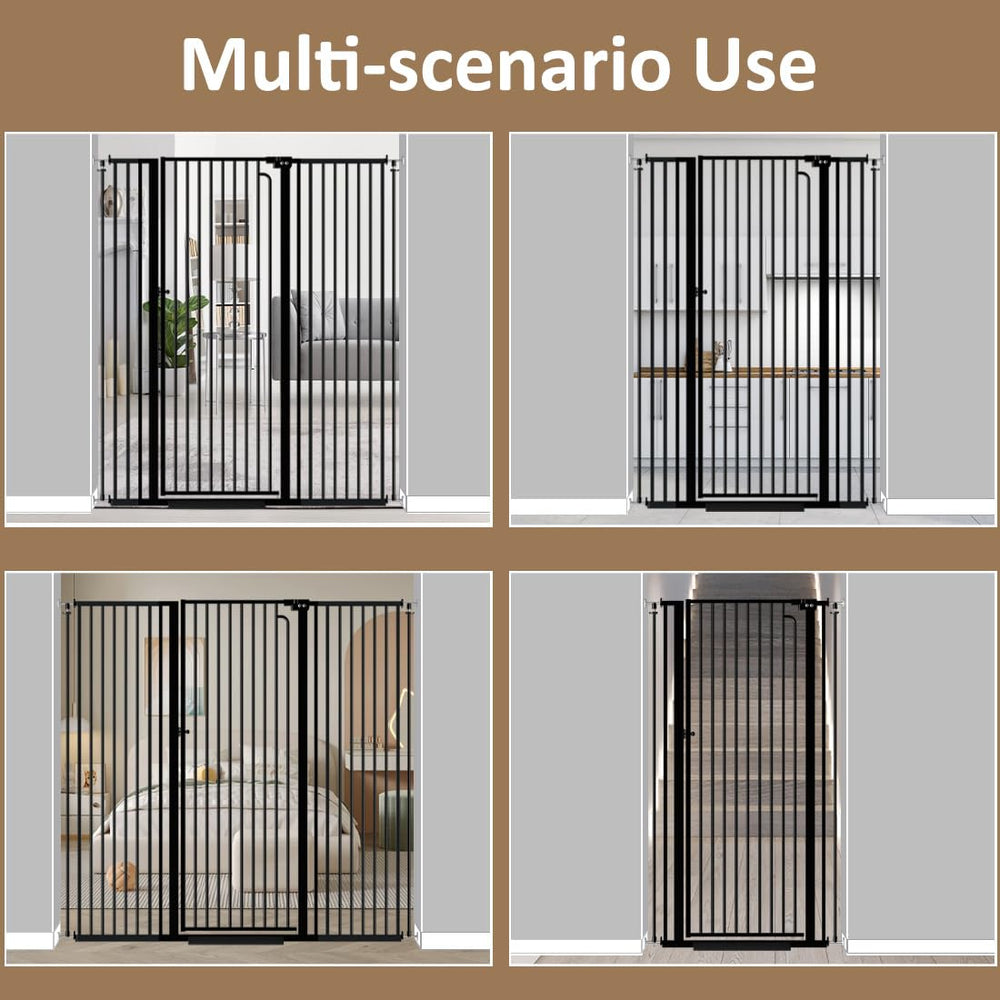 Mornyray 57 tall cat gate ideal for stairs and doorways