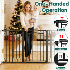 Mornyray dual-action lock enhances safety for children and pets.