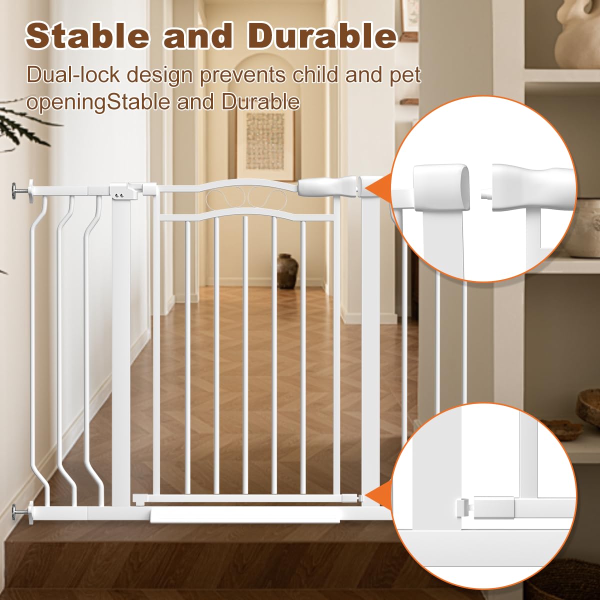 Expansion panel 9.45 inches adds length for wider spaces.