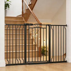 Mornyray gate in doorway covers 53-62 inches for babies and pets.