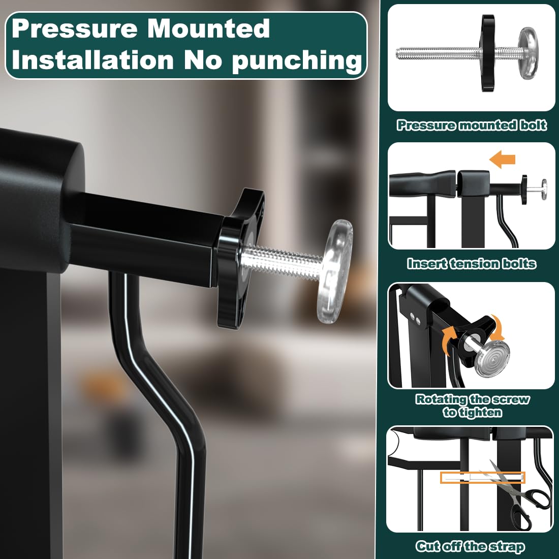 Mornyray auto close swing ensures smooth passage and safety