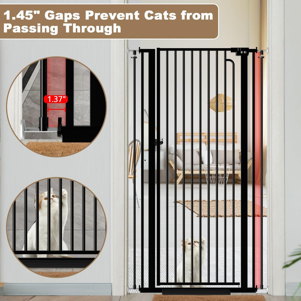 Mornyray pressure-mounted installation protects walls with no drilling.