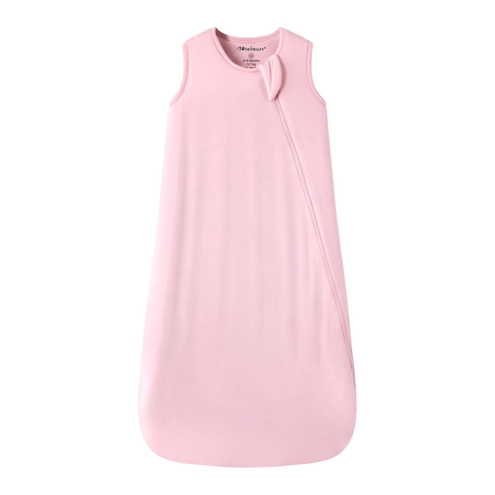 Mosebears baby sleep sack 1-0 tog in blush keeps baby warm all night