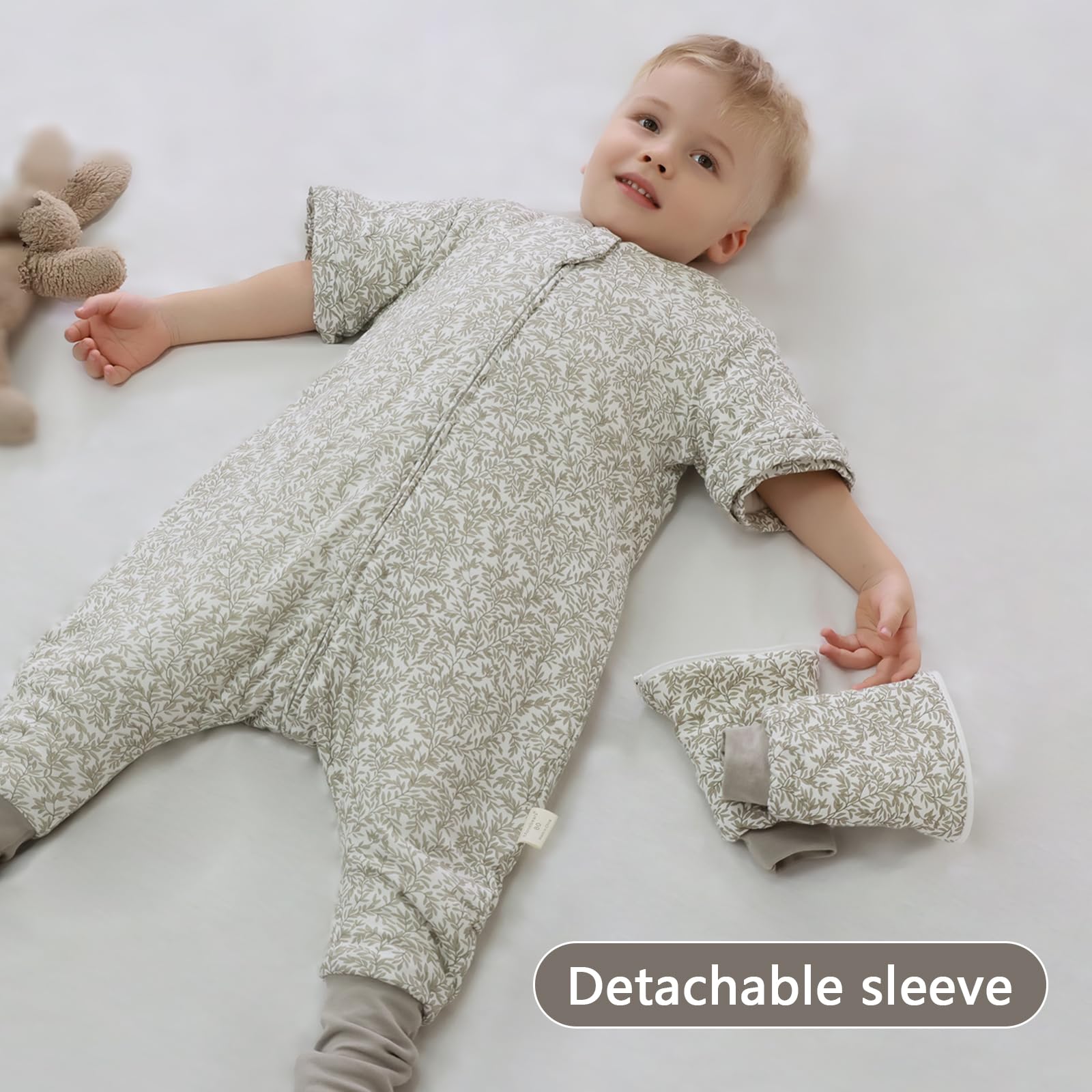 Mosebears 2-way zipper aids easy dressing and quick diaper changes