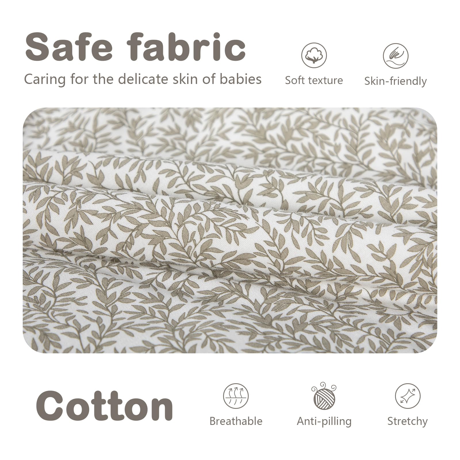 Mosebears sleep sack size chart helps select the right fit
