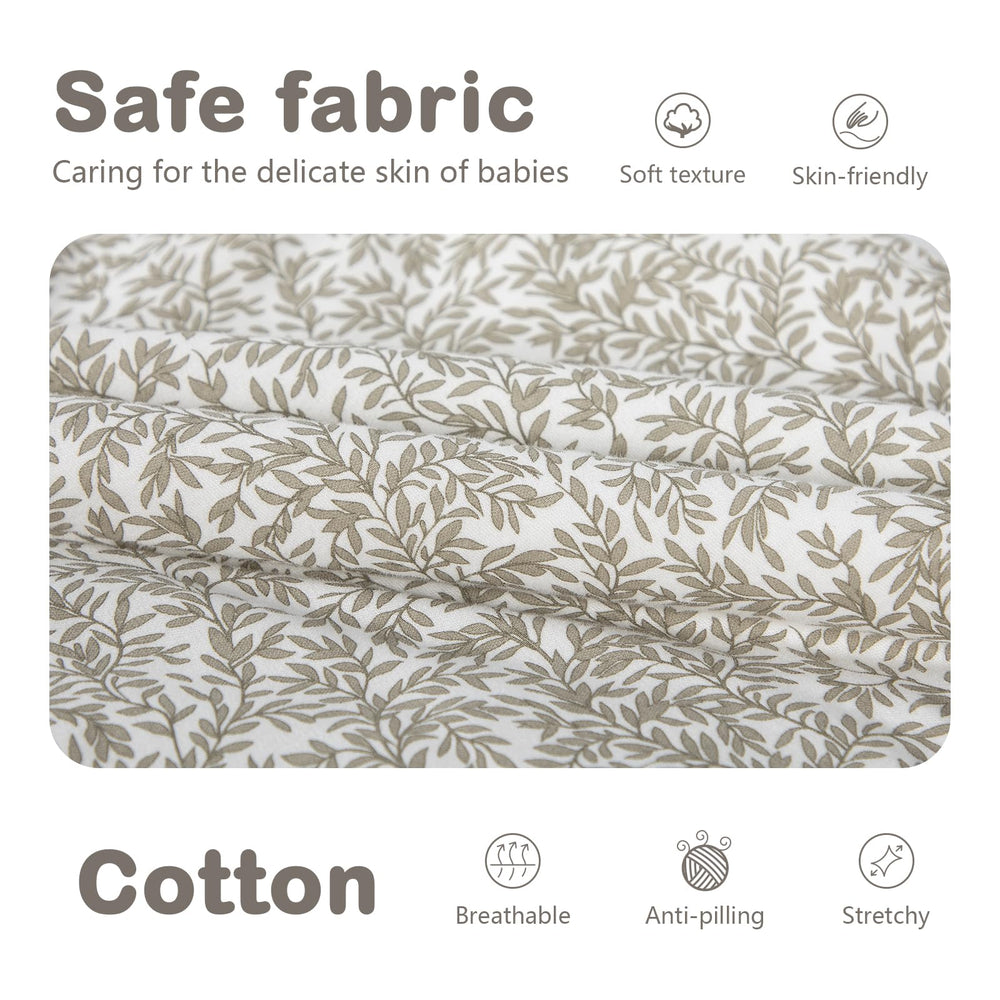 Mosebears sleep sack size chart helps select the right fit