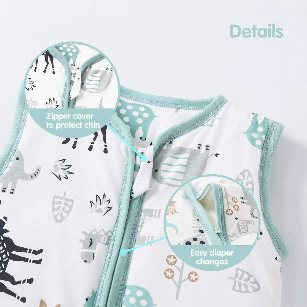 Mosebears baby sleep sack in 0-6 months size