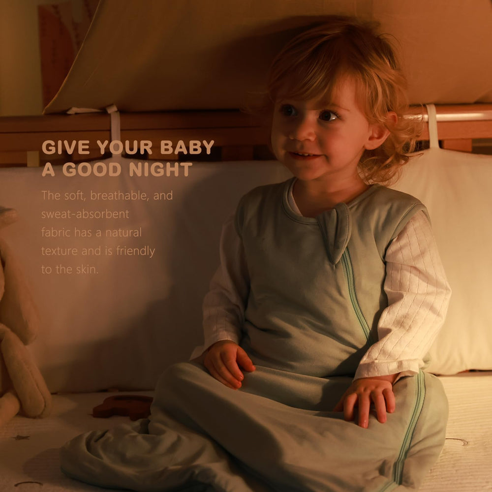 Mosebears Sage size options chart from 0-6m to 18-36m