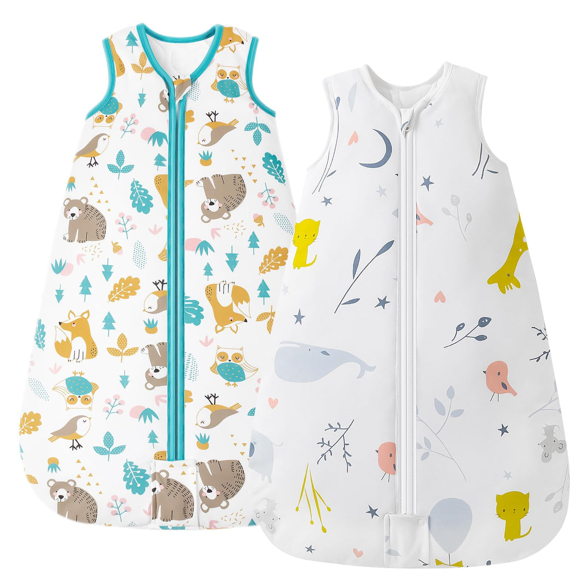 Mosebears Sleep Sack winter outer cotton fabric for cozy cold nights.