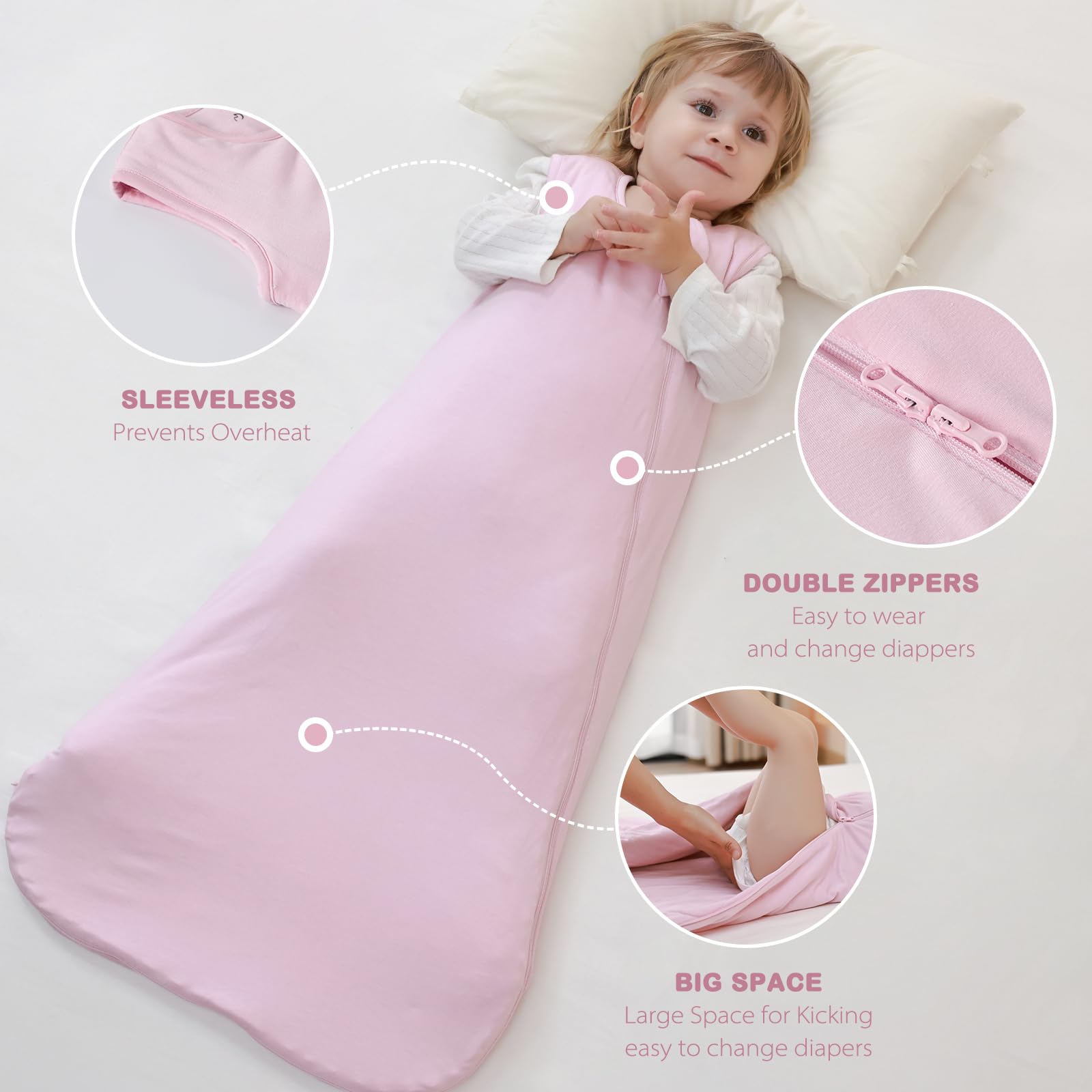 Mosebears sleeveless design improves heat regulation and comfort