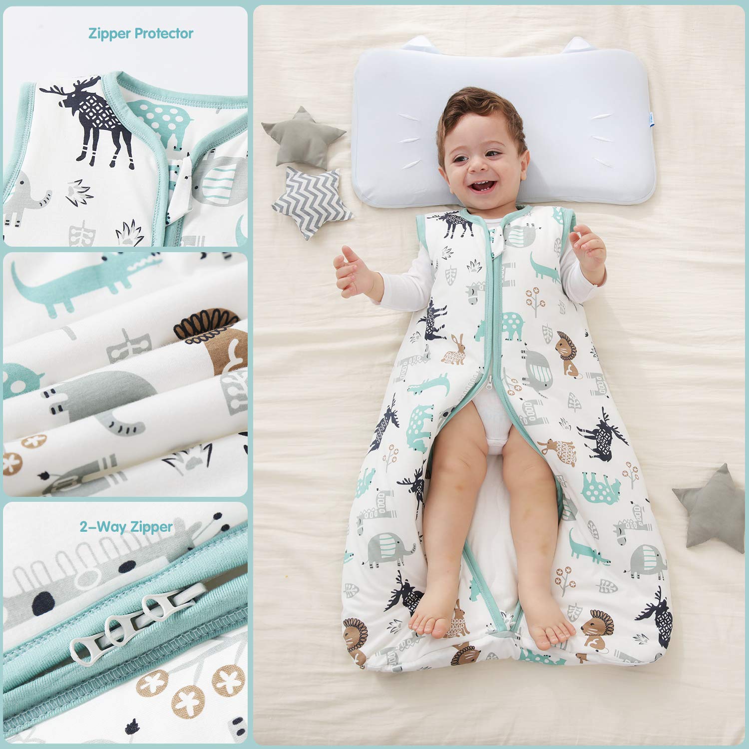 Mosebears sleeveless design promotes air circulation and reduces overheating