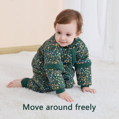 Mosebears two way zipper sleep sack top and bottom for easy changes