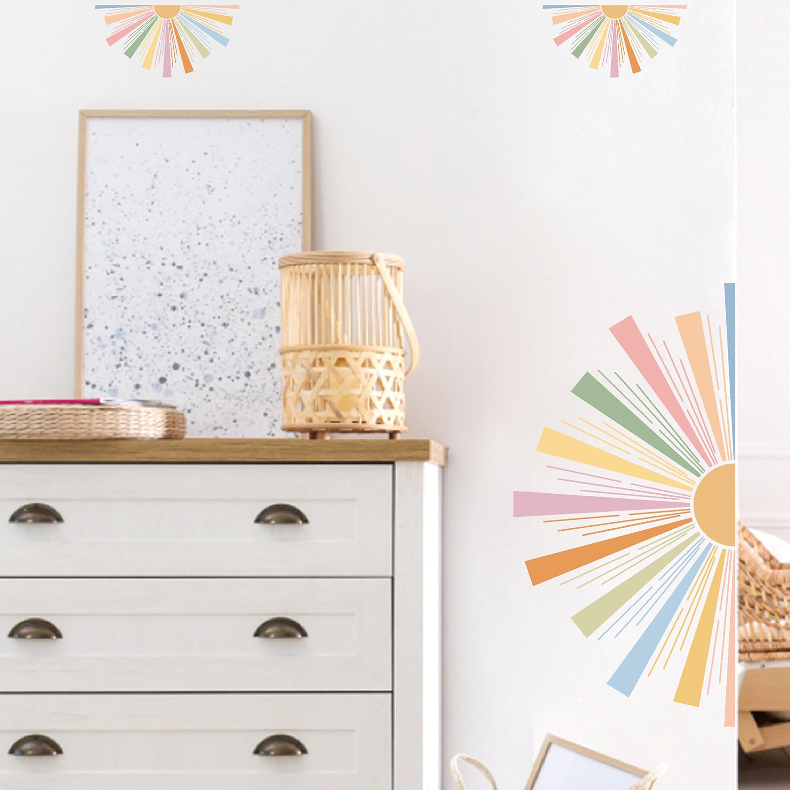 MOSITU playroom sun decal brings a sunny vibe to learning spaces