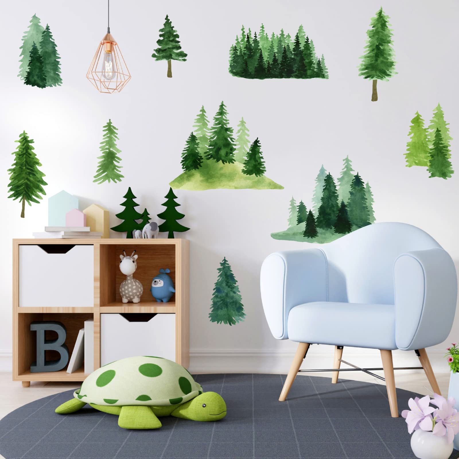 MOSITU vinyl wall decals stay vibrant on walls and furniture.