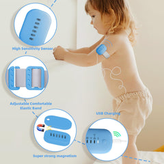 MOSKESON bedwetting alarm suits kids, teens, adults, and seniors