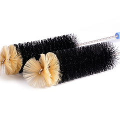 MOSOLAN nylon bristles with firm and soft edges for effective cleaning without scratching