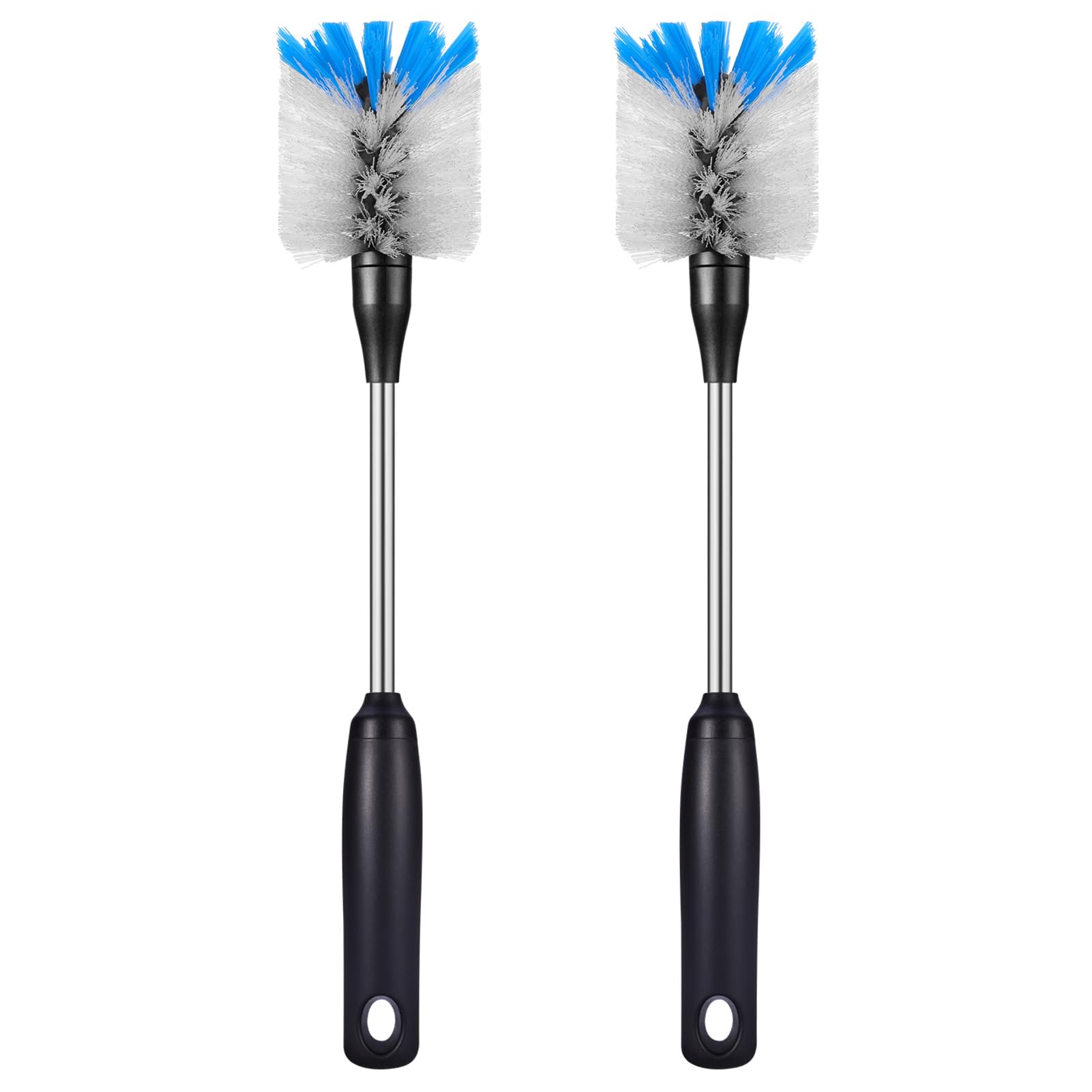 MOSOLAN bottle brush full kit for versatile cleaning of bottles and glassware.