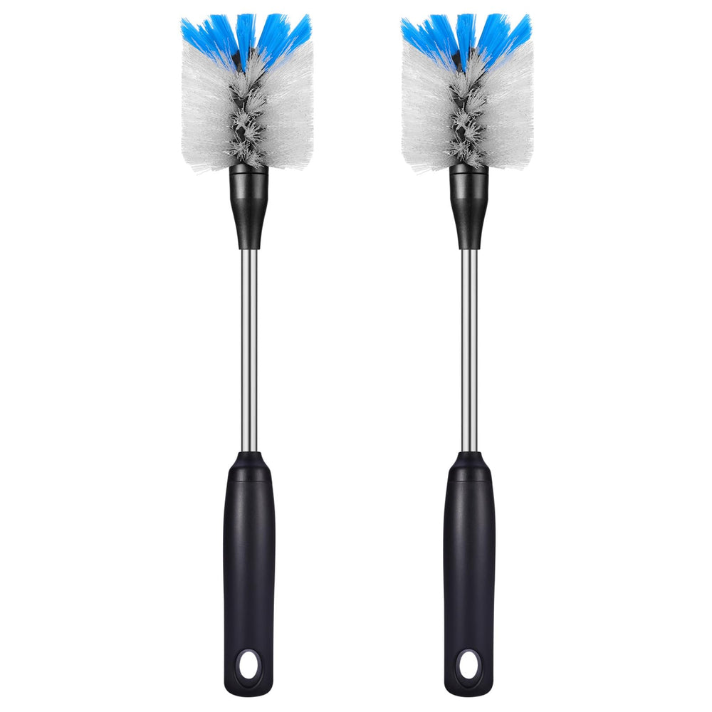 MOSOLAN bottle brush full kit for versatile cleaning of bottles and glassware.