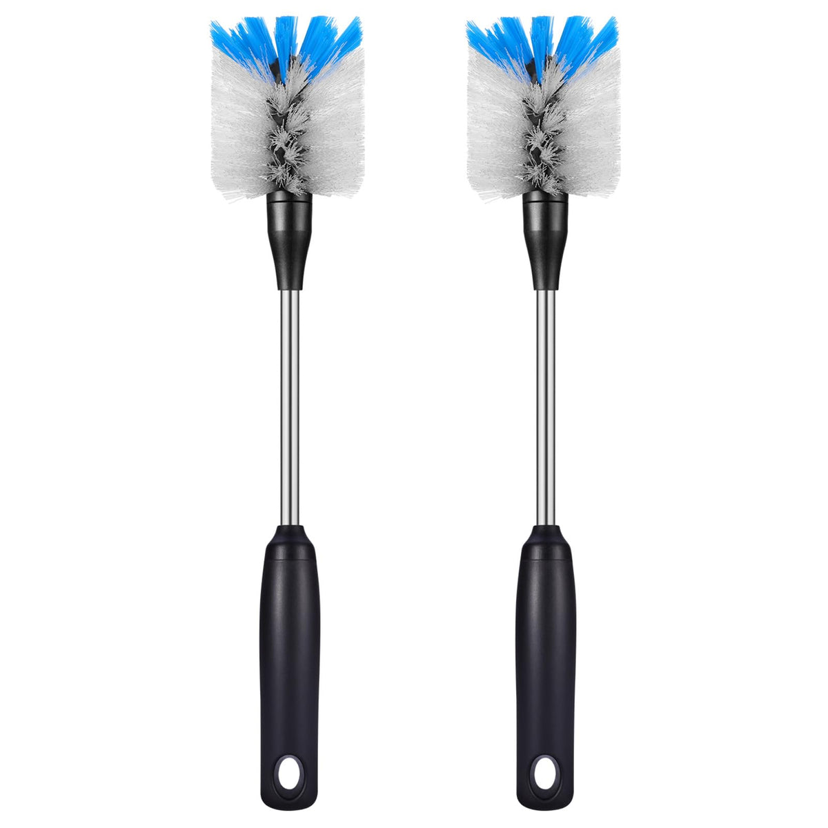 MOSOLAN bottle brush full kit for versatile cleaning of bottles and glassware.
