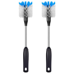MOSOLAN bottle brush full kit for versatile cleaning of bottles and glassware.