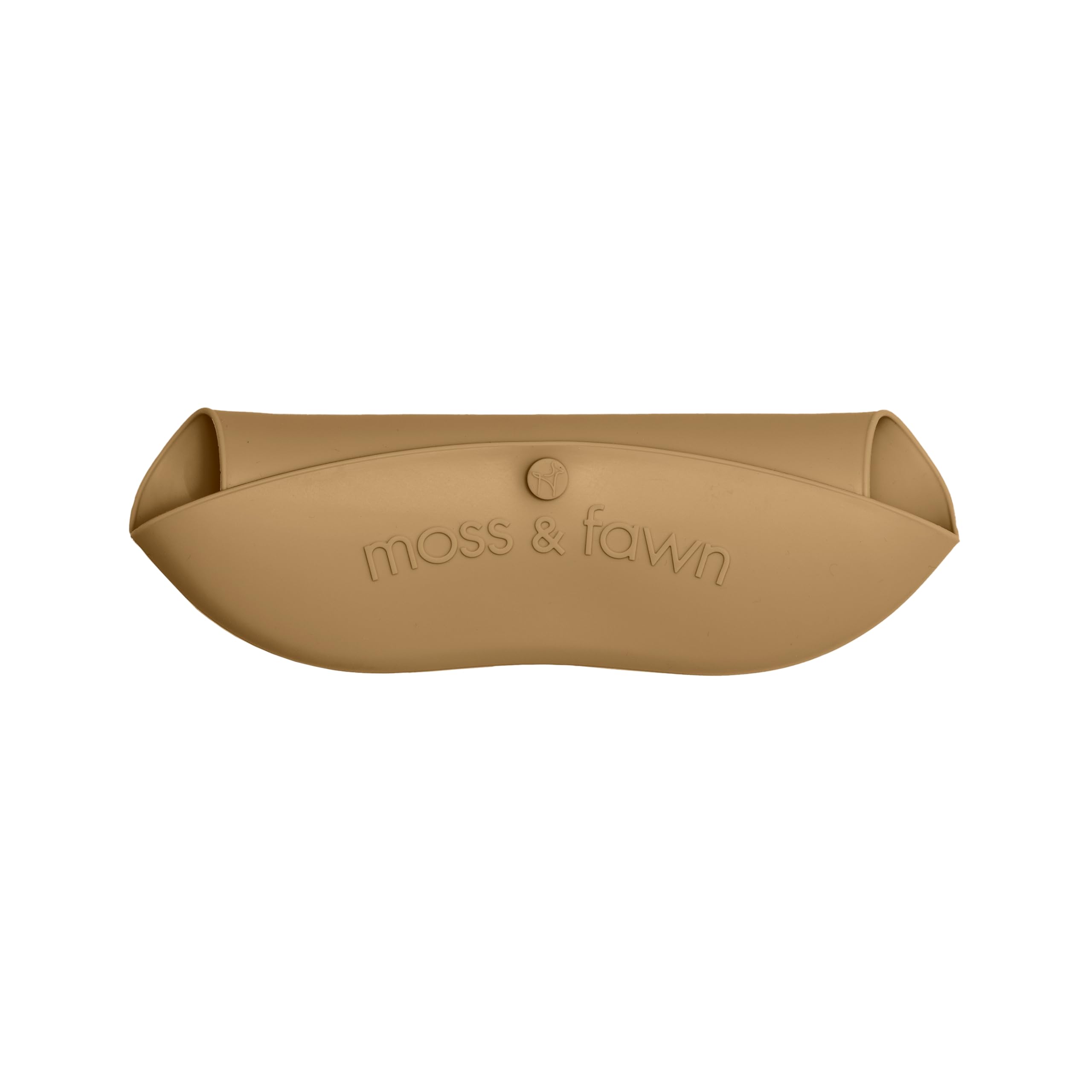Gathers & Roll Bib rollable design for compact carry and quick cleanup