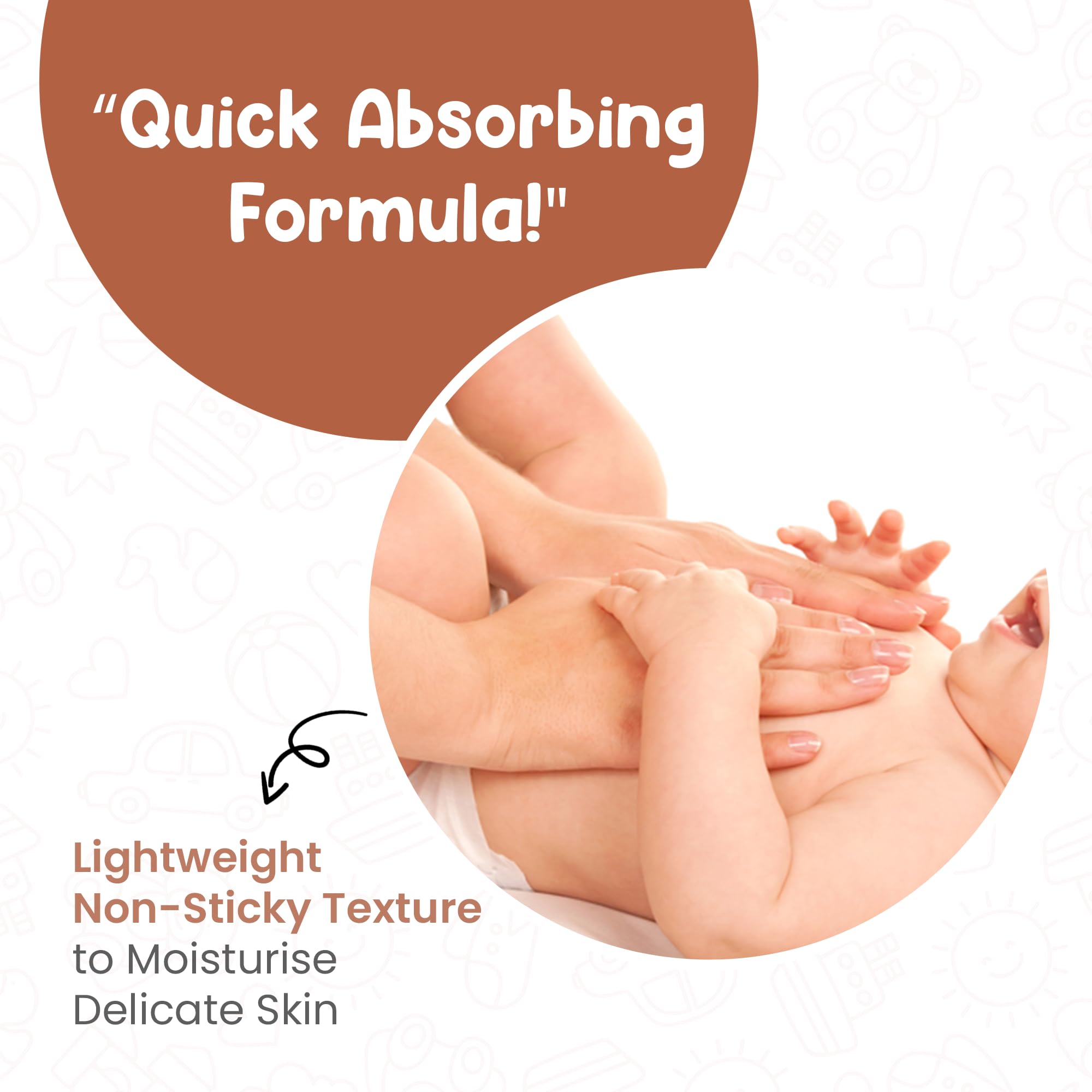 Mother Sparsh 100ml bottle highlights compact size for travel or home use.