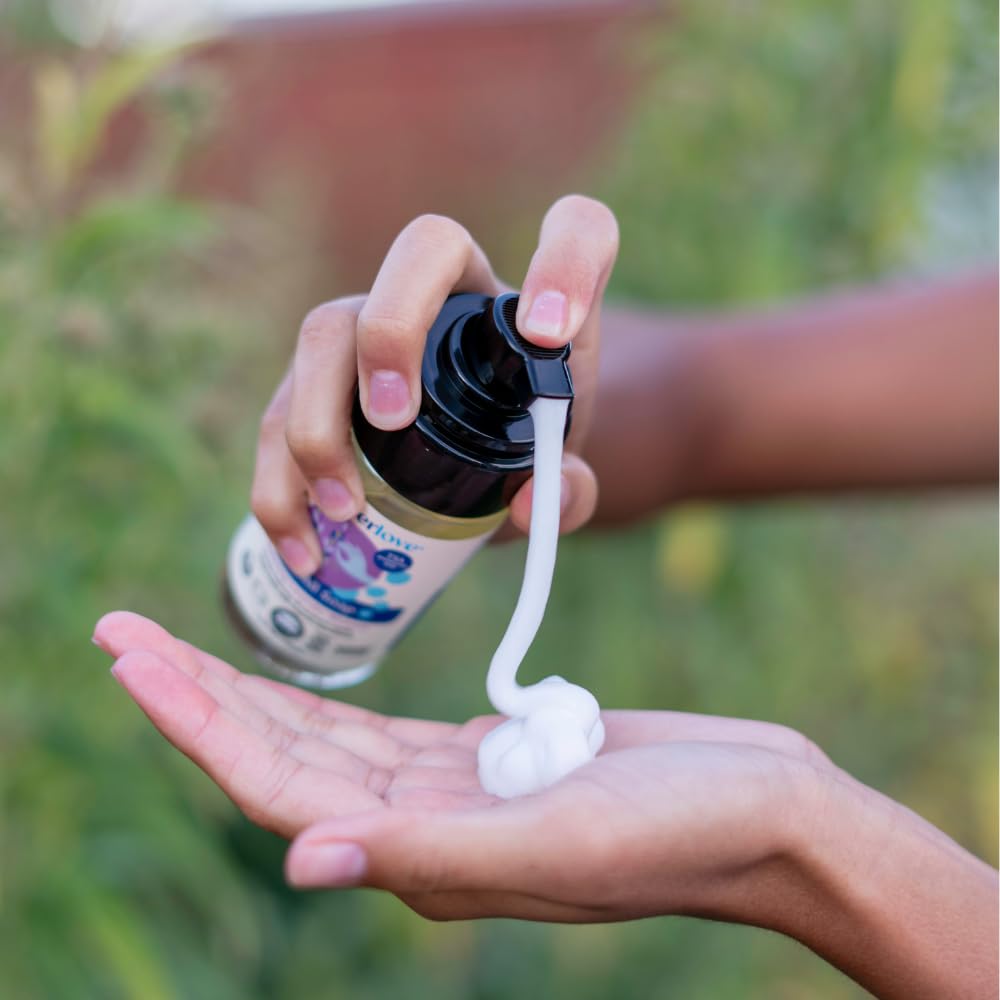 Motherlove Baby & All Soap baby-hands image highlights gentle cleansing for tiny hands