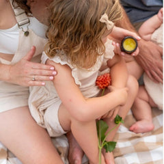 Apricot oil base in Motherlove balm, rich in clean moisture.