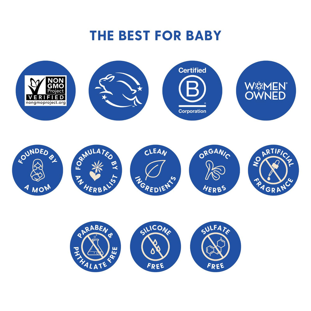 Non-GMO ingredients spotlight for a mindful baby care routine.
