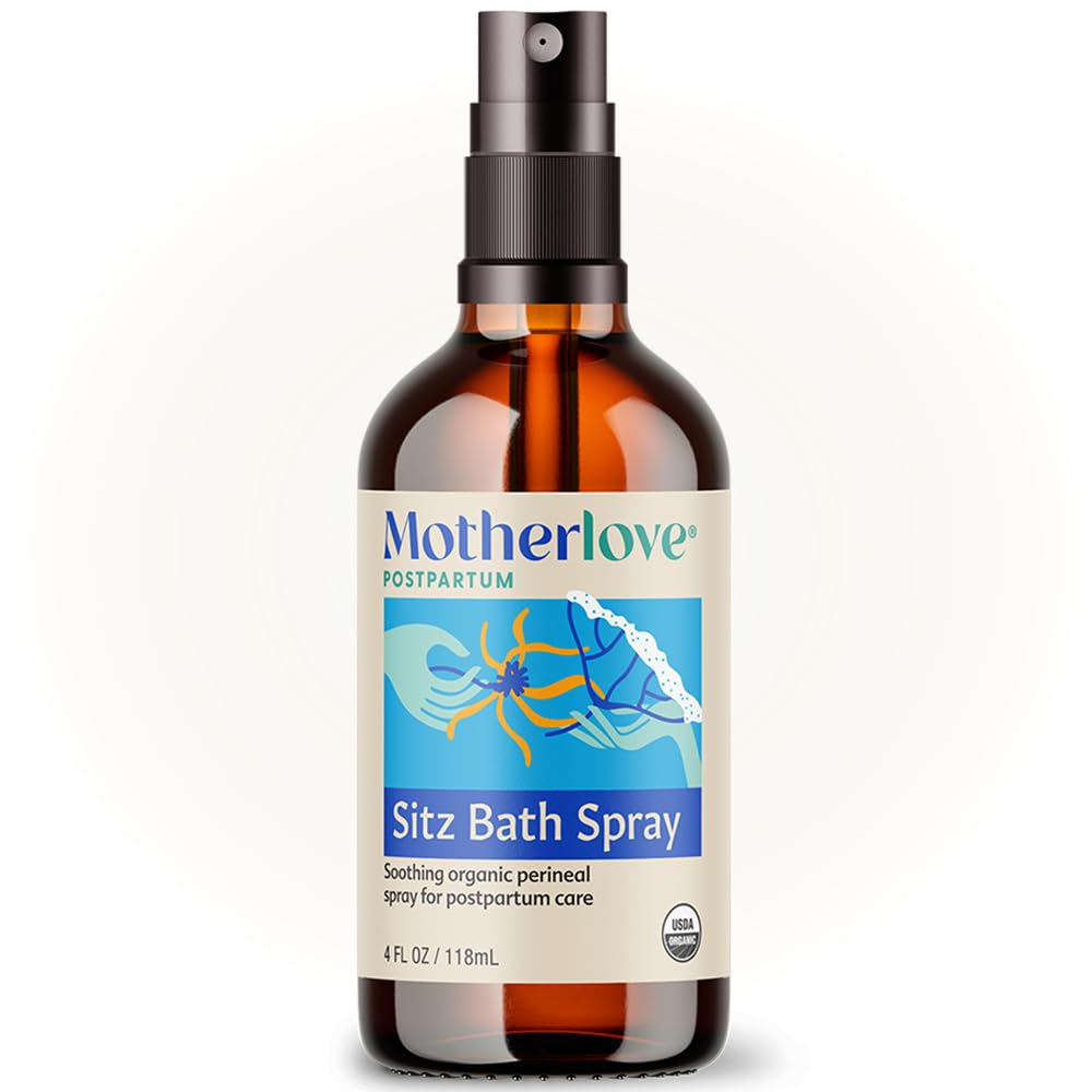 Motherlove Sitz Bath Spray bottle for postnatal comfort and perineal soothing.