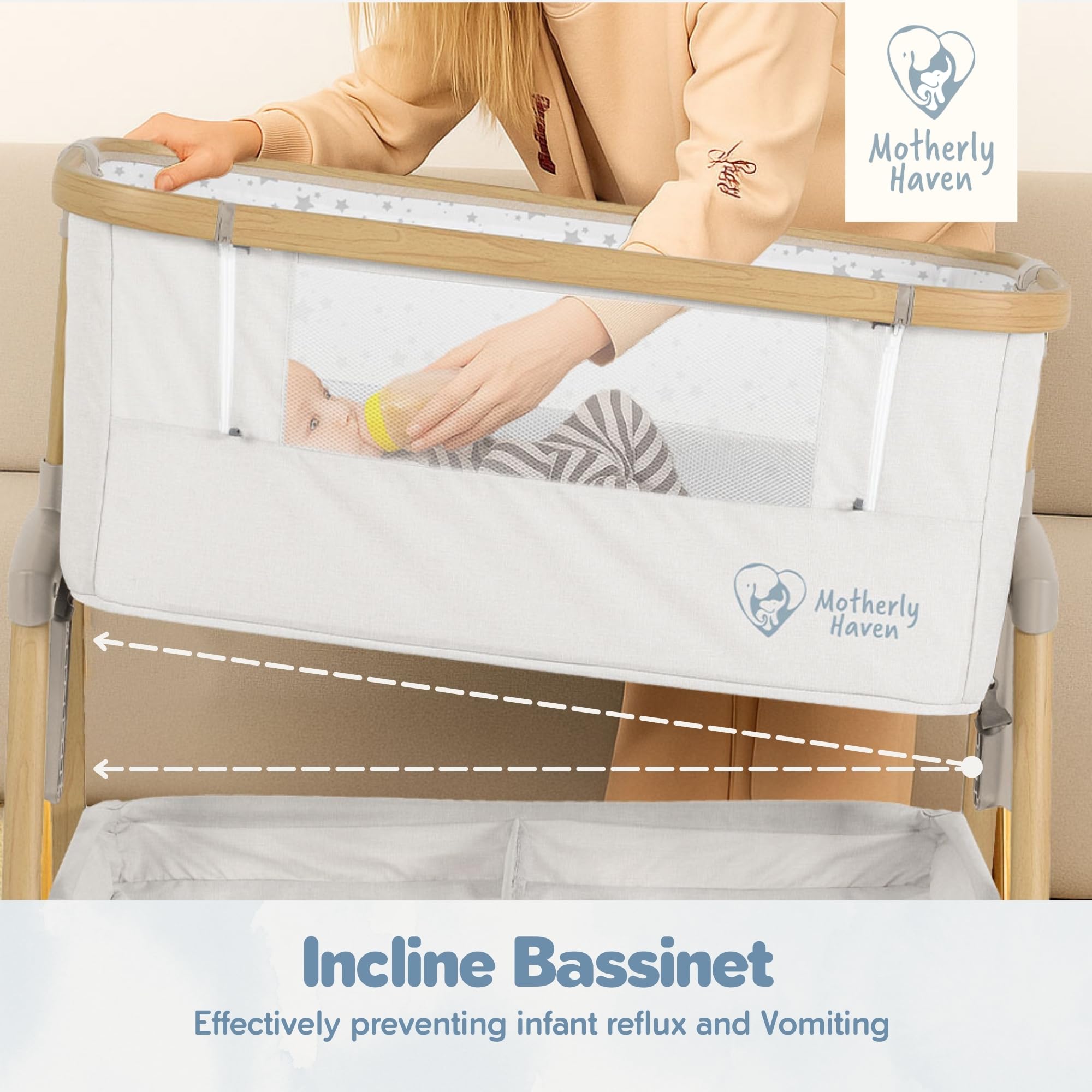 Motherly Haven soft mattress delivers gentle support in a cozy nursery nook