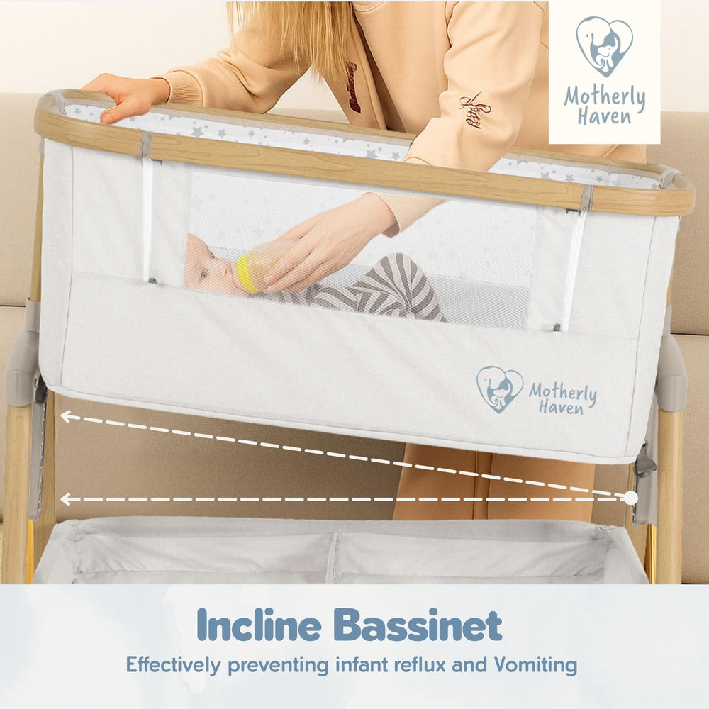 Motherly Haven soft mattress delivers gentle support in a cozy nursery nook