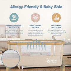 Motherly Haven tilt mode helps minimize reflux positioning for comfortable sleep.
