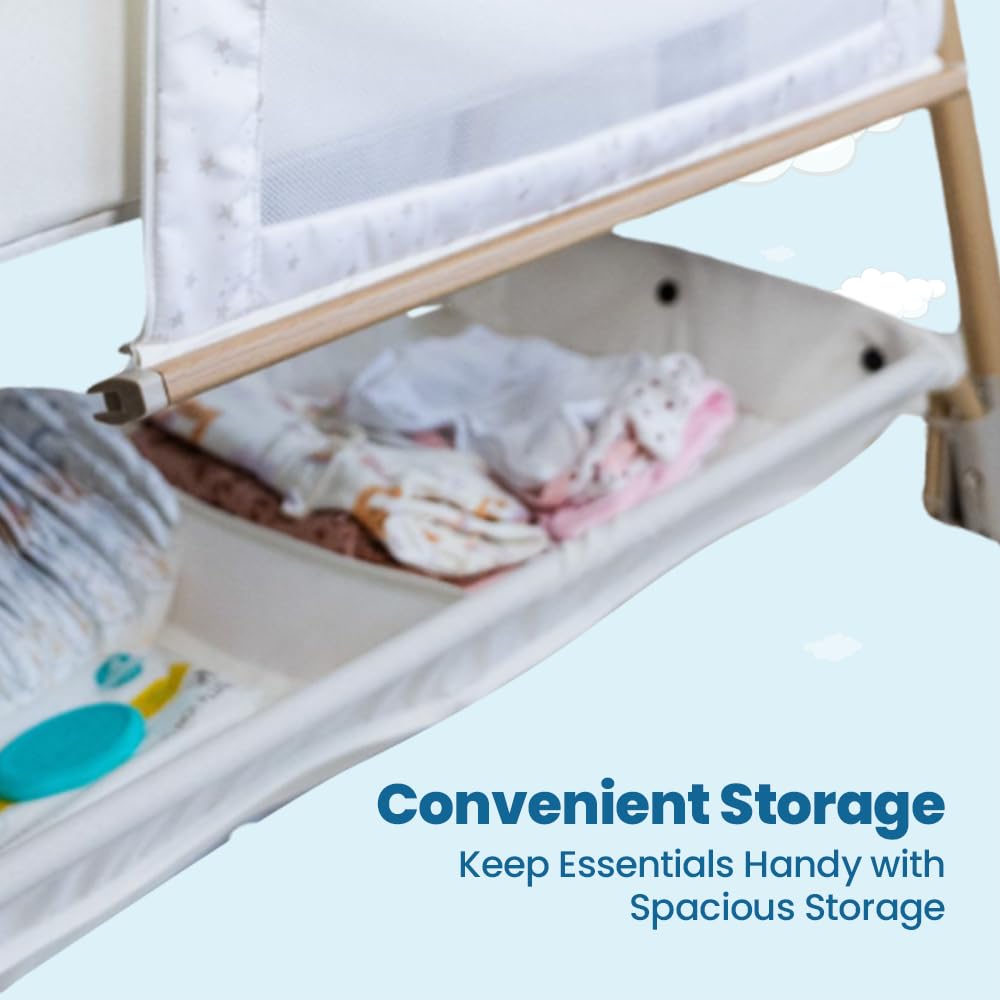 Motherly Haven mini crib mattress is easy to clean for daily use.
