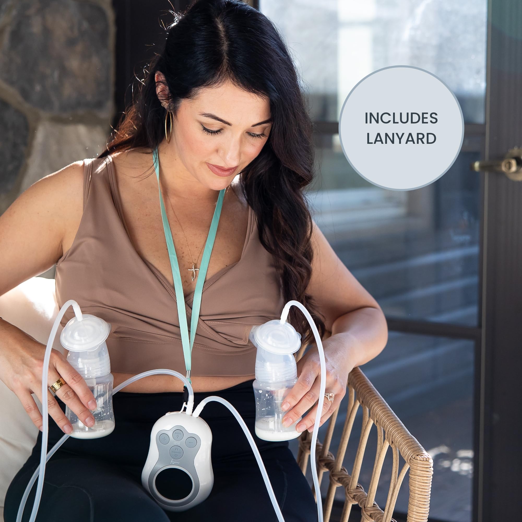 Motif Medical Duo closed-system backflow to protect motor and tubing