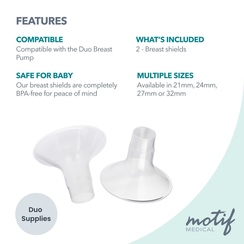 Motif Medical Duo flange rinse-ready, durable materials for repeated use.