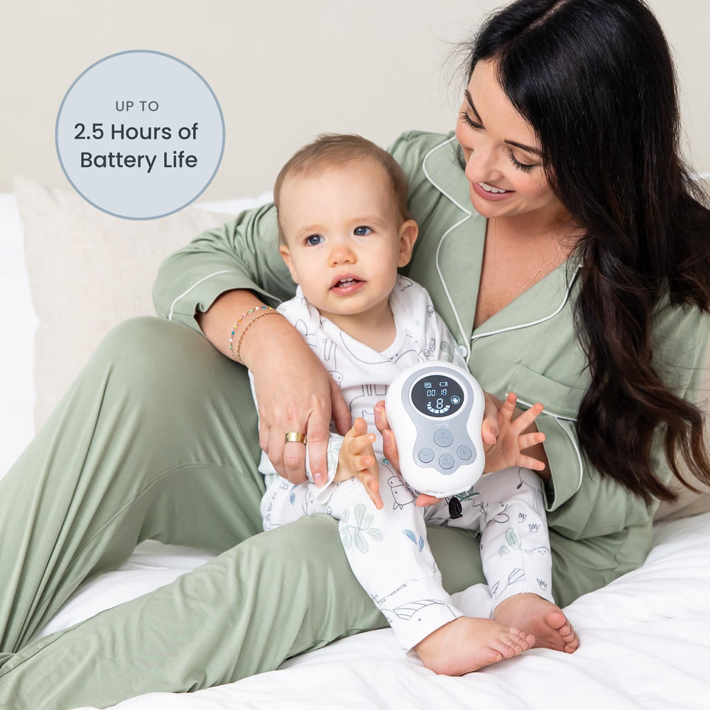 Motif Medical Duo rechargeable battery life powering pumping sessions