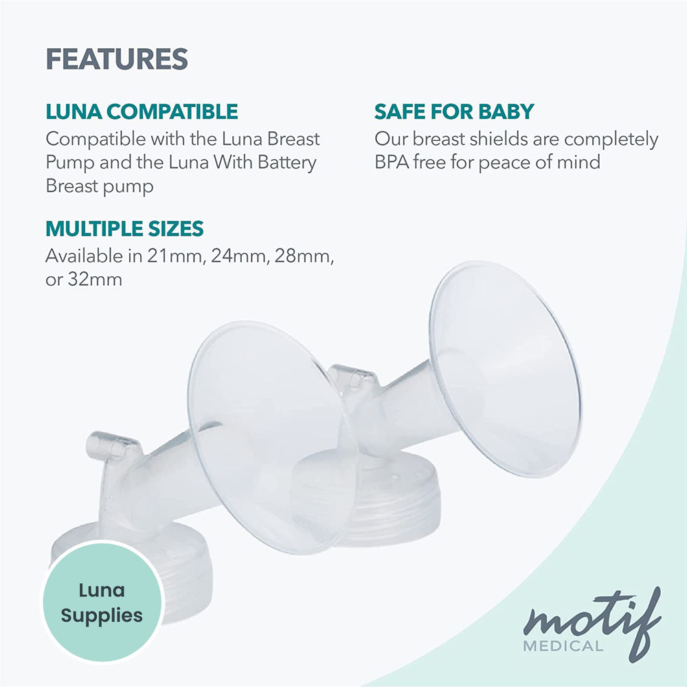 Motif Medical Luna packaging image highlighting easy setup