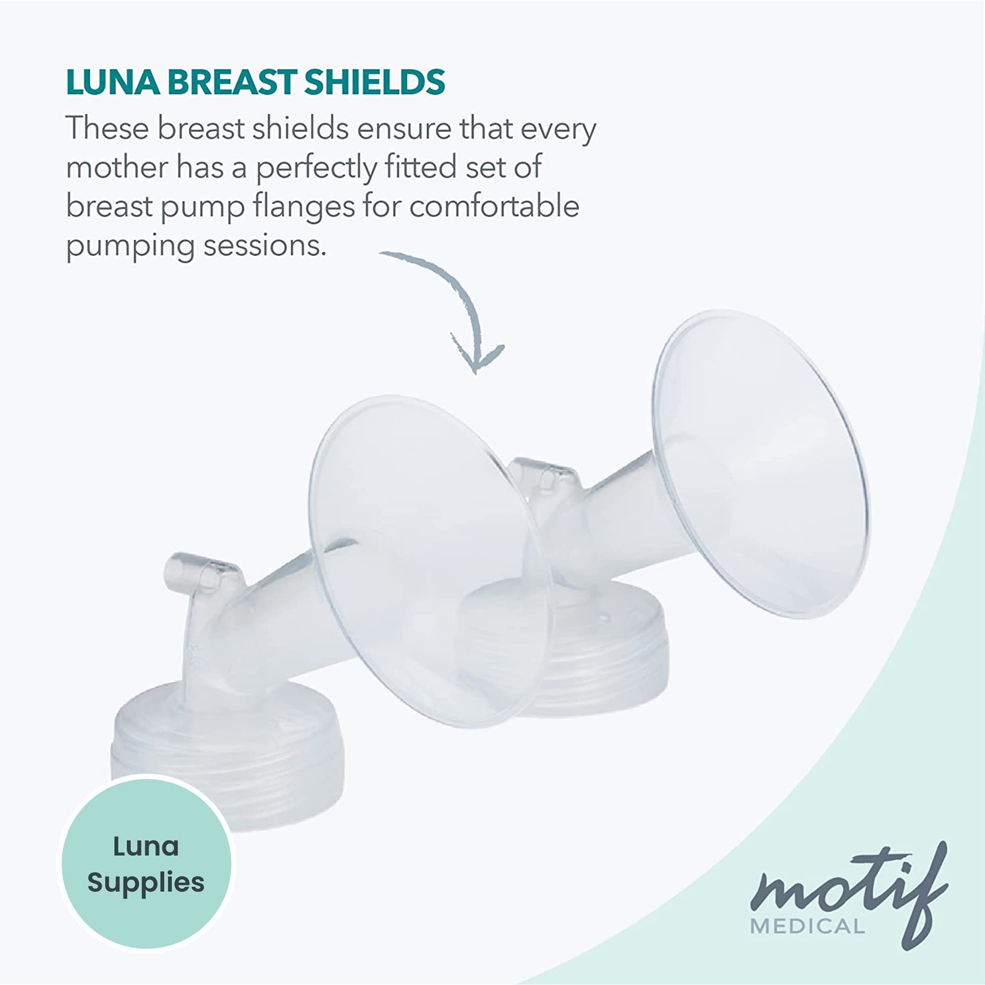 Motif Medical Pumping Bra 2.0 XL worn with a pump for hands-free expression.