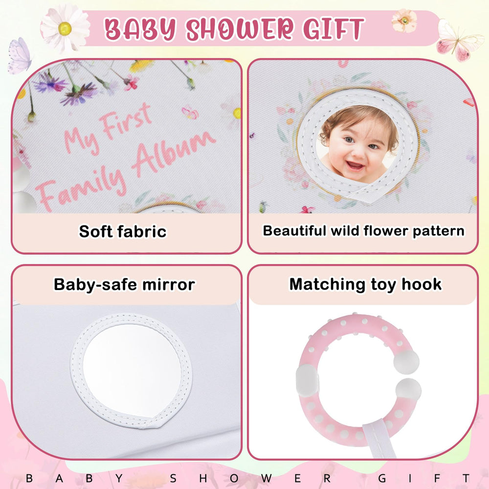 Motiskyy soft fabric material offers a baby-friendly tactile experience.