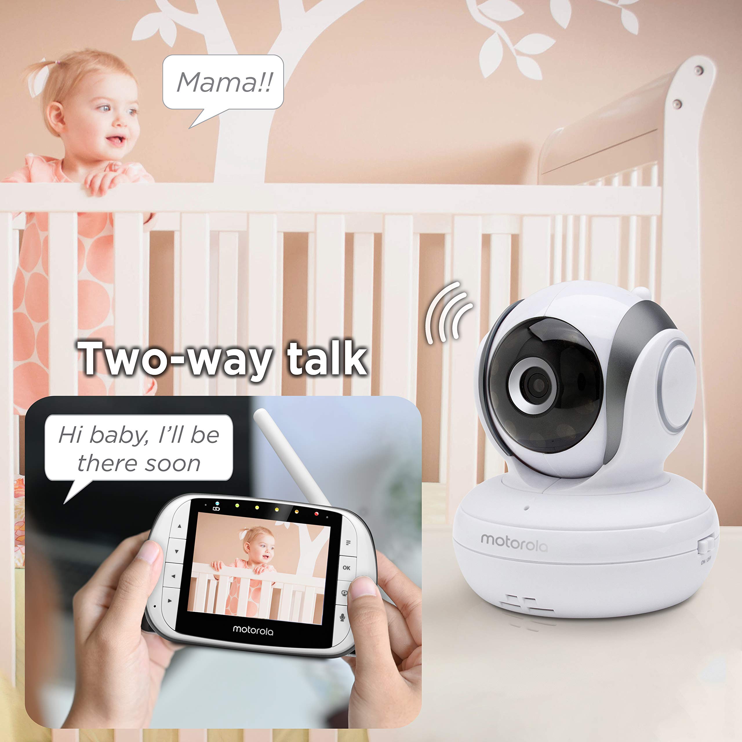Room temperature display helps MBP36S-2 monitor nursery conditions.