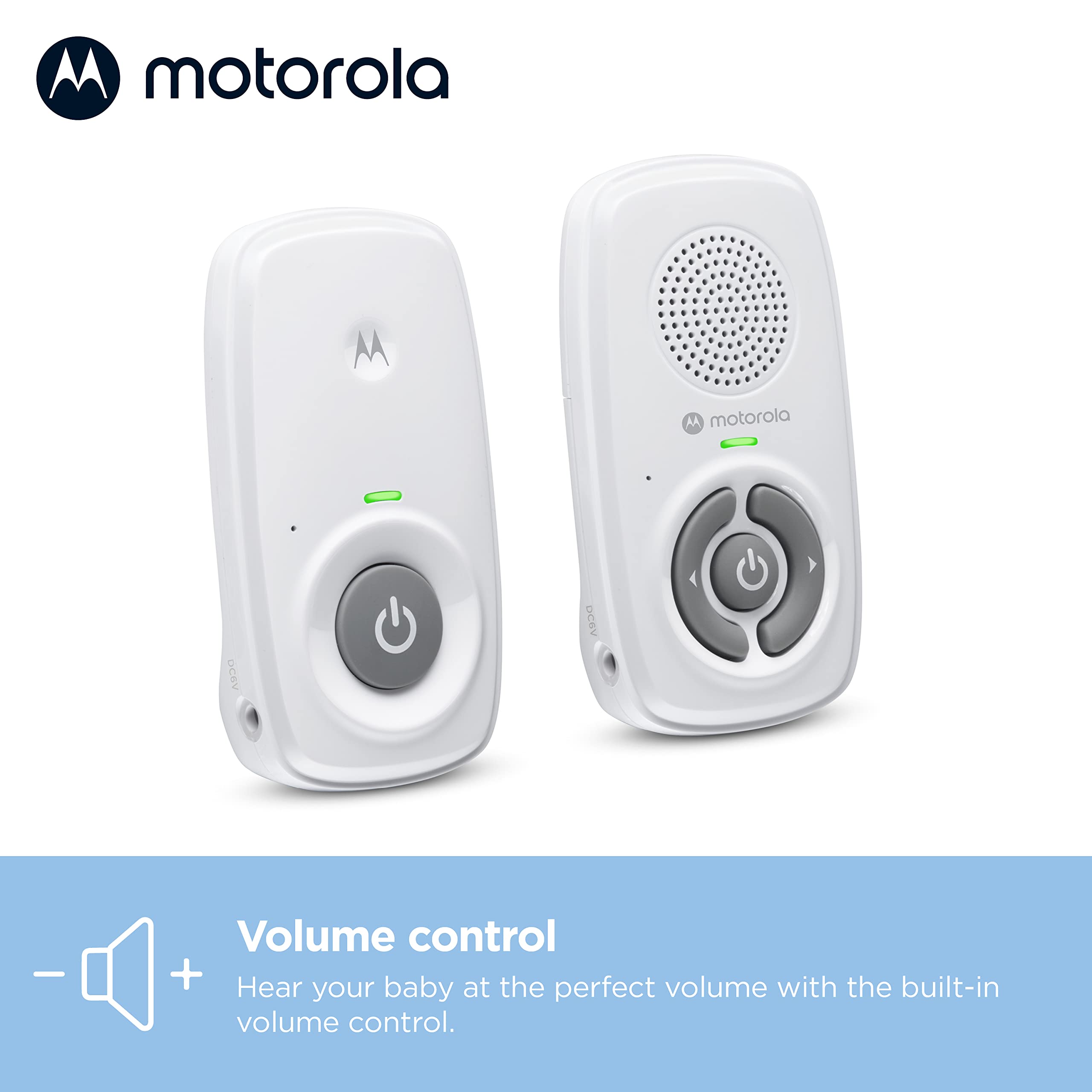 Motorola Nursery AM21 range test illustrating 1000 ft listening capacity