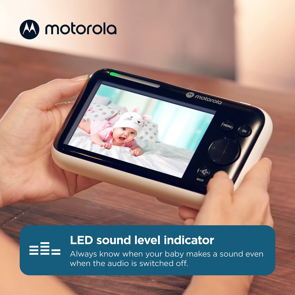 Motorola Nursery lullabies and white noise for soothing baby to sleep