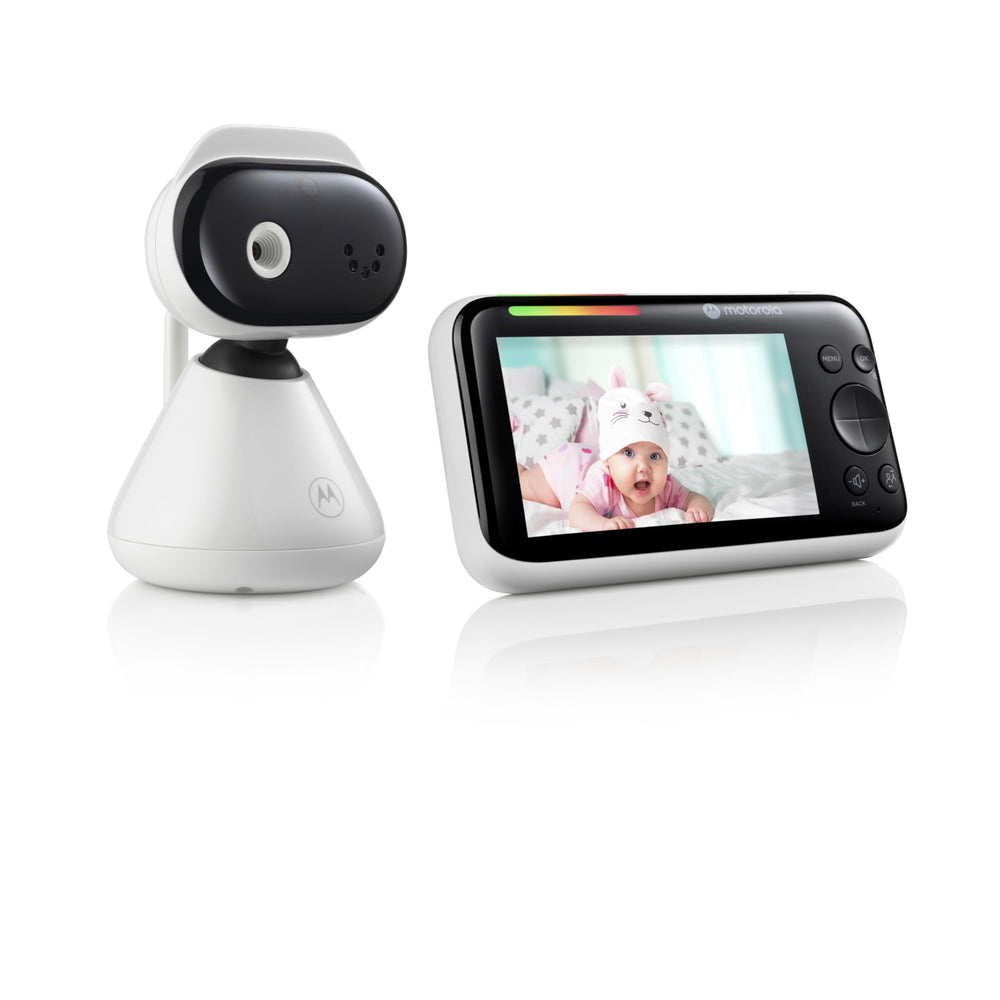 Motorola Nursery night vision camera captures clear footage in dim light for monitoring