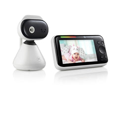 Motorola Nursery night vision camera captures clear footage in dim light for monitoring