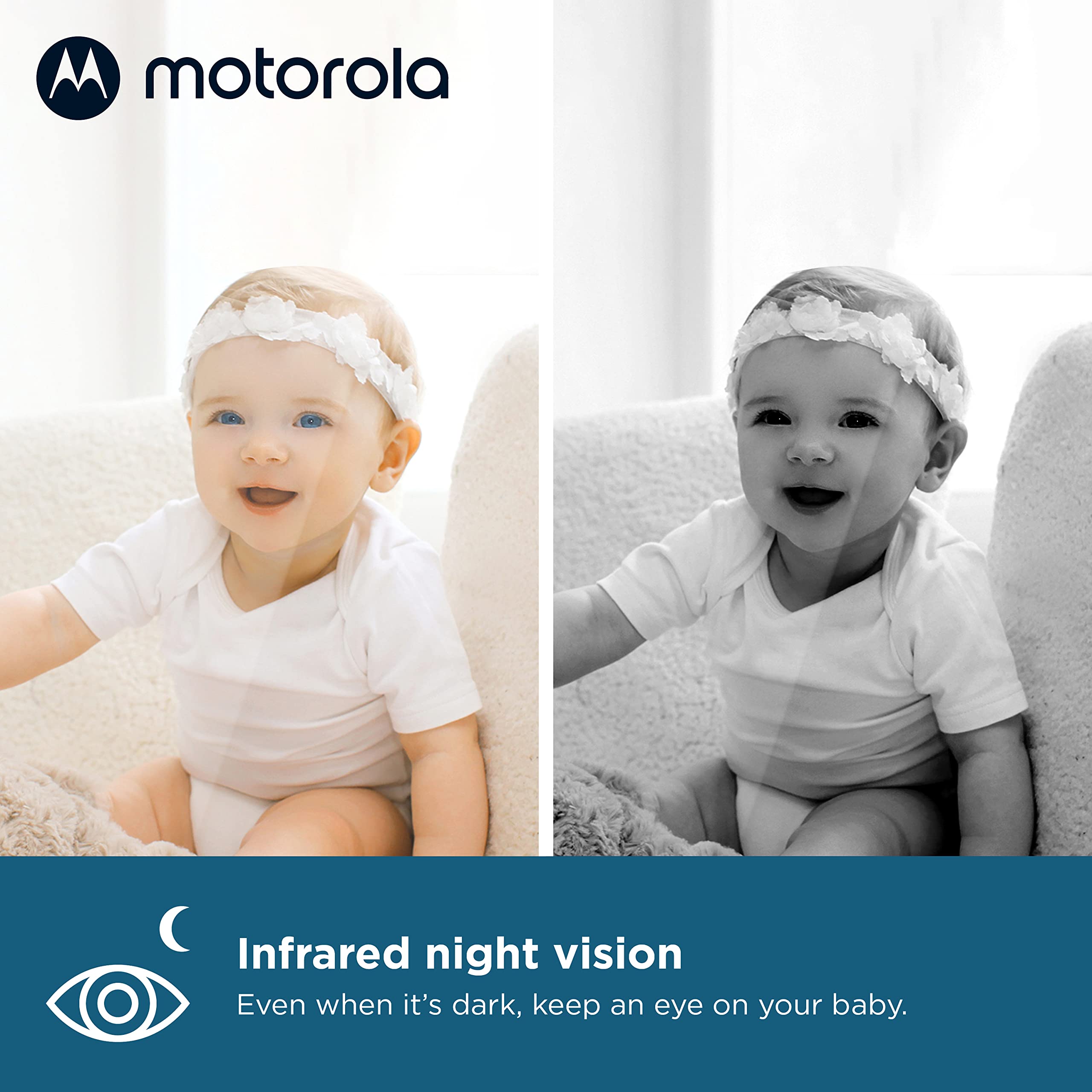 Motorola Nursery no-wifi video monitor delivers secure, simple setup