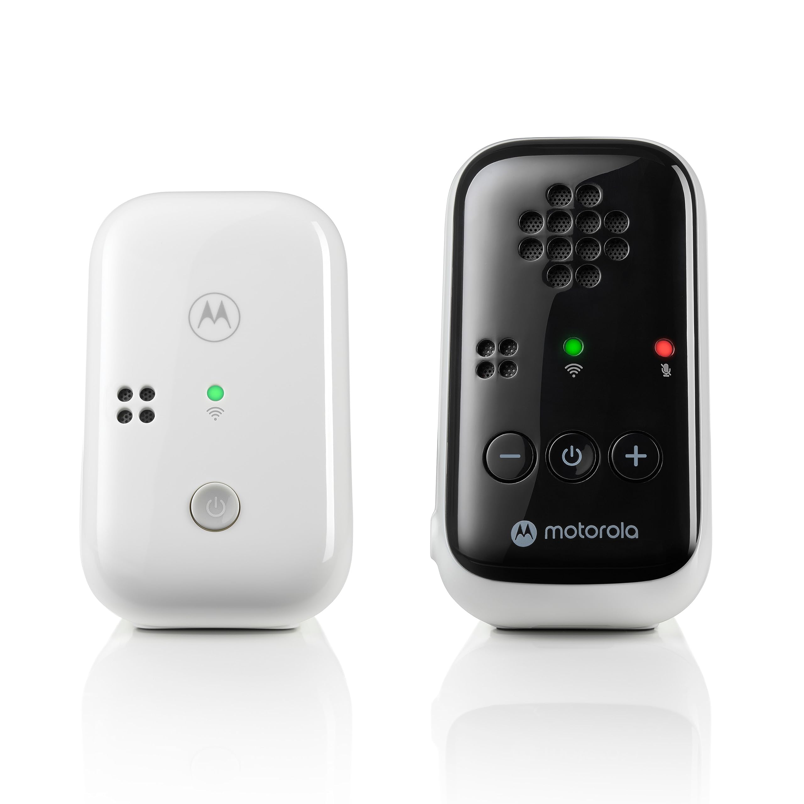 Motorola Nursery PIP10 audio monitor setup delivers a reliable DECT connection for secure monitoring.
